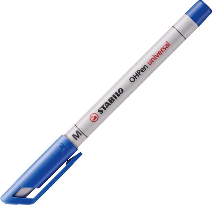 Actual product image STABILO OHPen universal foil pen (Blue, 1 mm, 1 x)