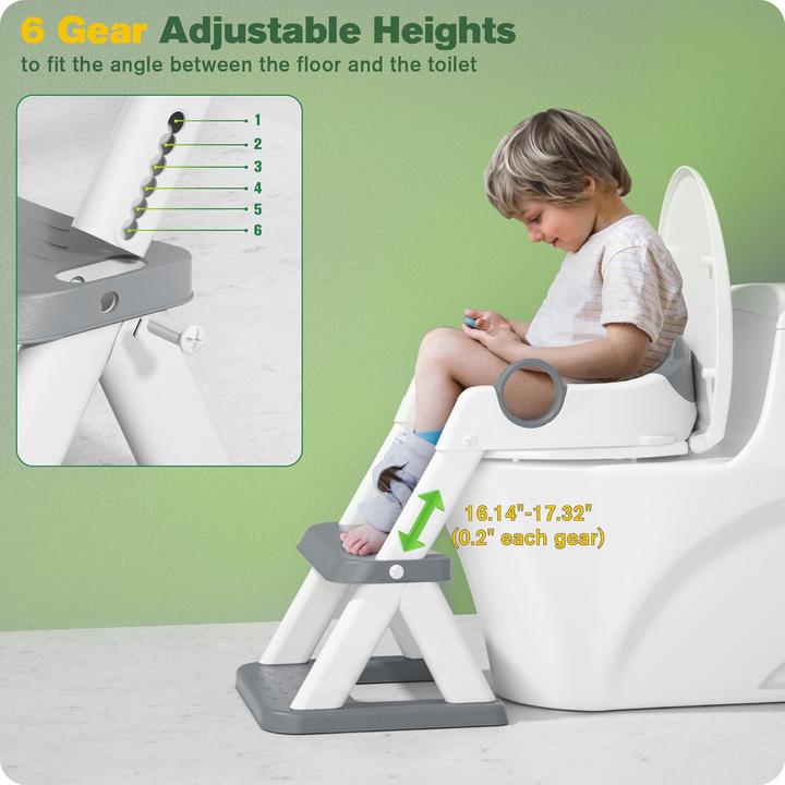 Produktbild Rabb 1st Kindertoilettenleiter mit integriertem Sitz