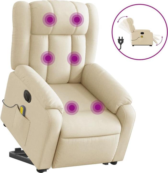 Image du produit vidaXL Massagesessel mit Aufstehhilfe