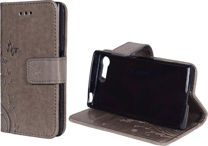 Produktbild König Design Schutz Handy Hülle für Sony Xperia X Compact Case Cover Tasche Wallet Etui Neu (Sony Xperia X Compact)