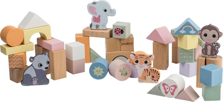 Jouéco The Wildies Familyholzstapel 50 Stück