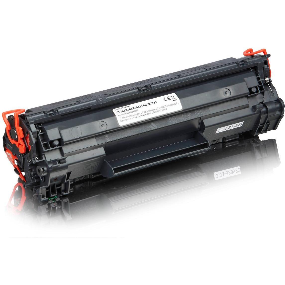 Inkadoo, Toner, Toner kompatibel zu HP CF283X / 83X Toner, schwarz Schwarz (BK)
