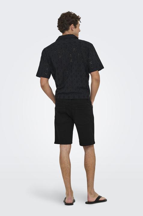 Produktbild Only & Sons ONSWEFT Normal geschnitten Shorts Jeans-Shorts (XL)