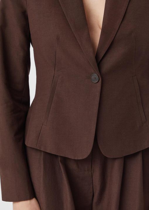 Produktbild Comma Indoor-Blazer Taillierter Crop-Blazer aus Leinenmix | x Füsun Lindner (34)