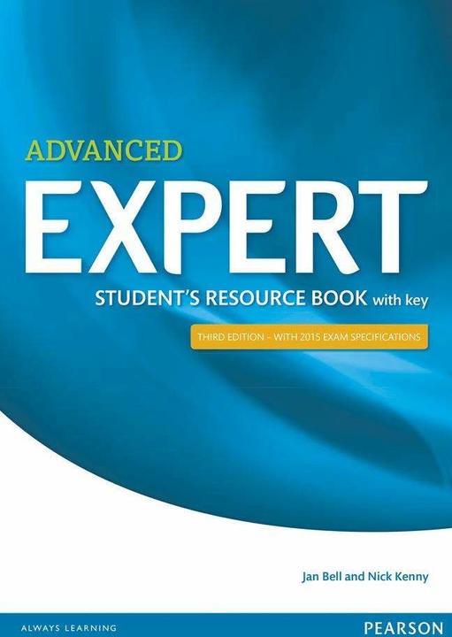 Produktbild Expert Advanced. Third Edition. Student's Resource Book with Key (Englisch, Jan Bell, 2015)