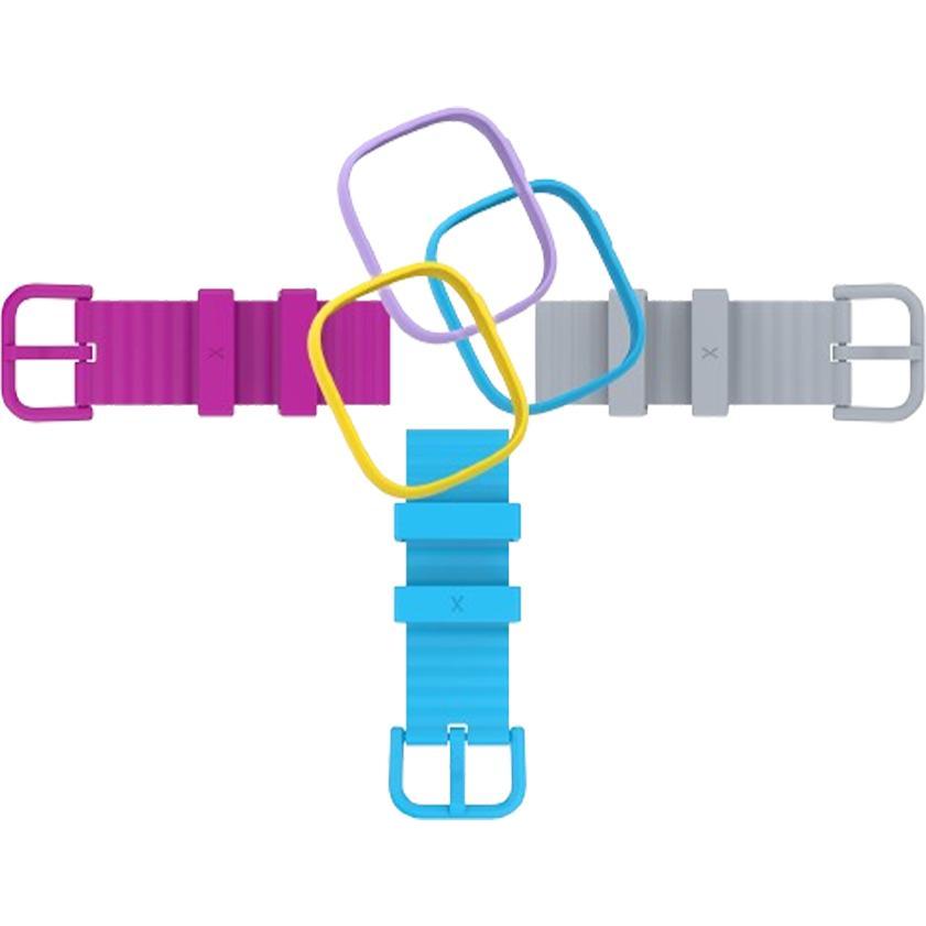 Xplora X6 Straps and Frames (Dream Pack) (Kunststoff, Xplora X6 Play), Uhrenarmband, Mehrfarbig