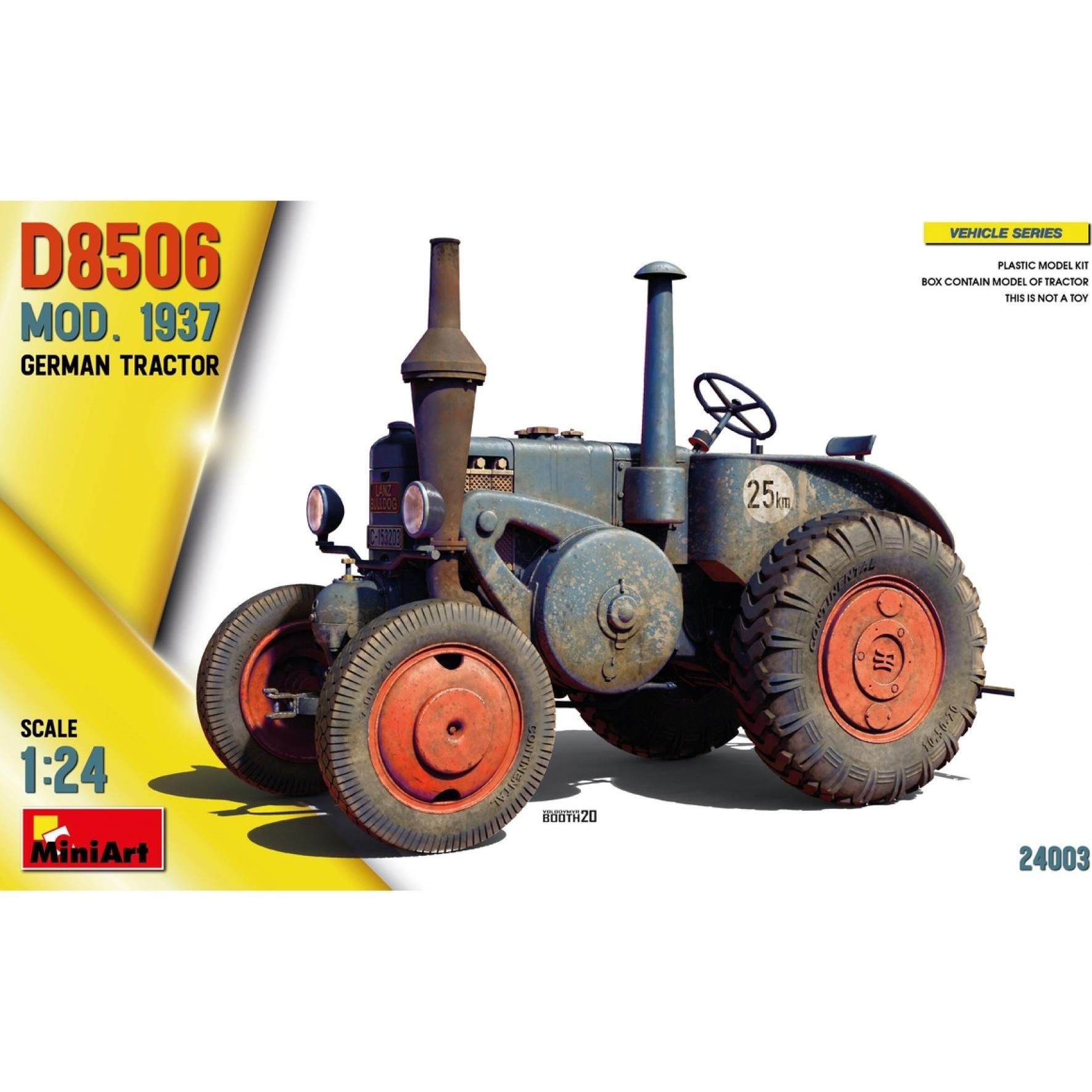 Mini art German Tractor D8506 Mod. 1937