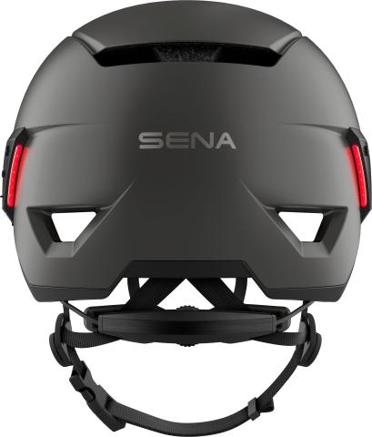 Actual product image Sena U1 - E-Bike Helm mit Kommunikationssystem - Dark Gray (M) (55 - 59 cm)