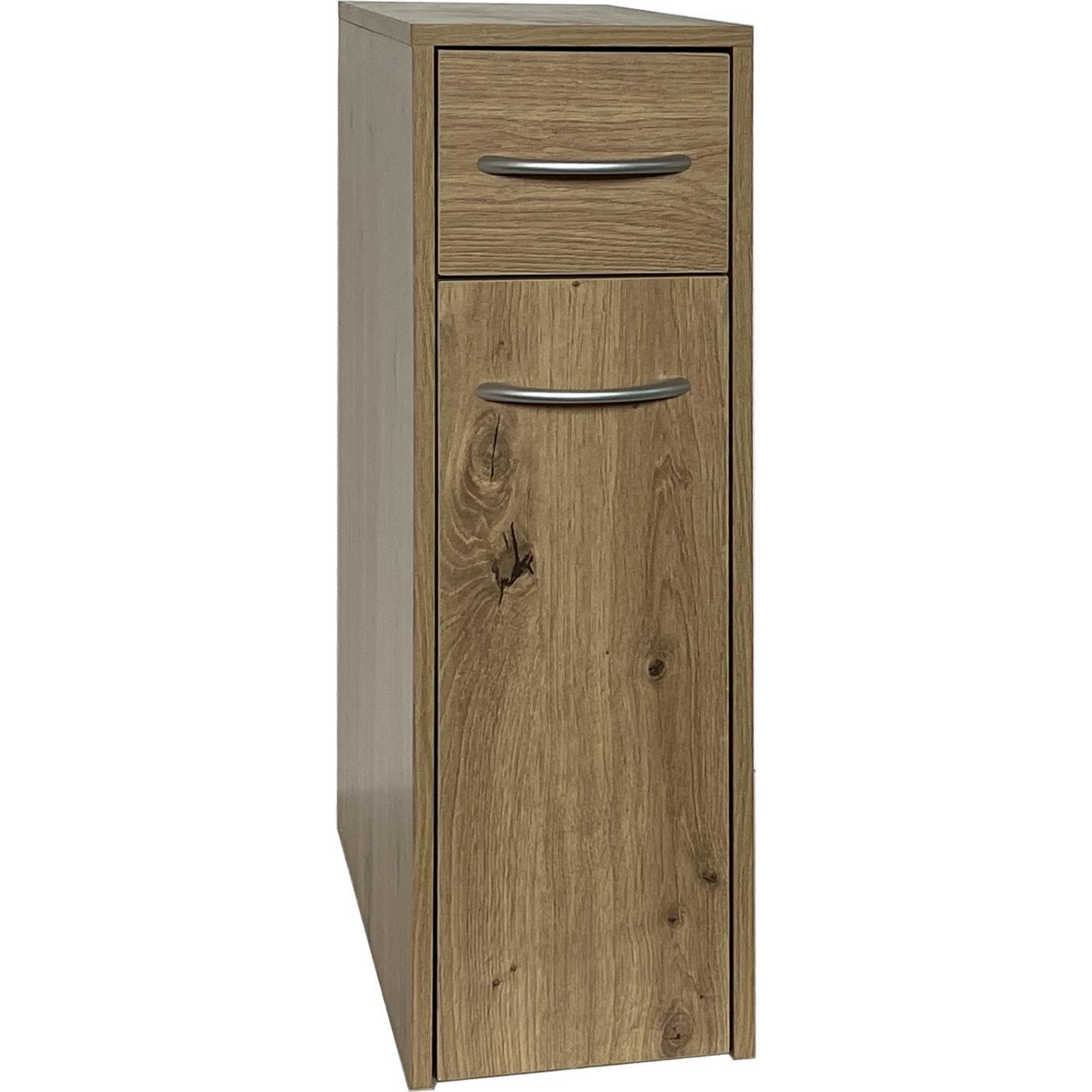 HTI-Living, Badezimmerschrank, Mehrzweckschrank schmal Thekla Artisaneiche