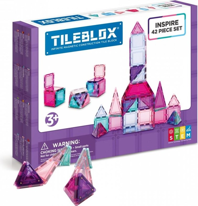 Actual product image No Name Tileblox zestaw pastelowy 42el