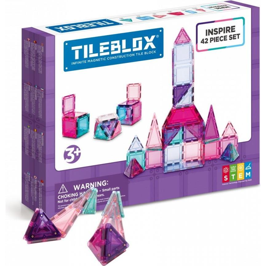 No Name Tileblox zestaw pastelowy 42el