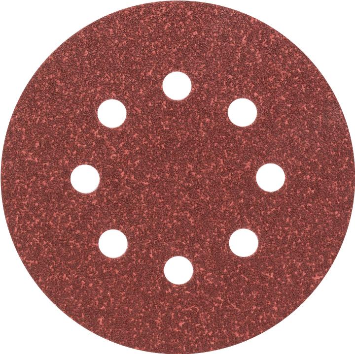 Produktbild Bosch Zubehör Schleifblatt-Set für Exzenterschleifer, 25-teilig, 8 Löcher, 125 mm, 60 (60)