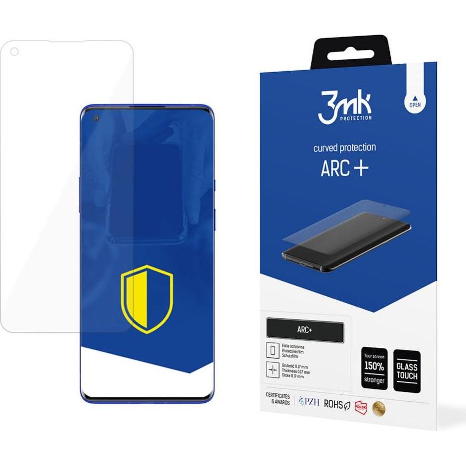 3MK OnePlus 9 - ARC+ (1 Stück, OnePlus 9), Smartphone Schutzfolie