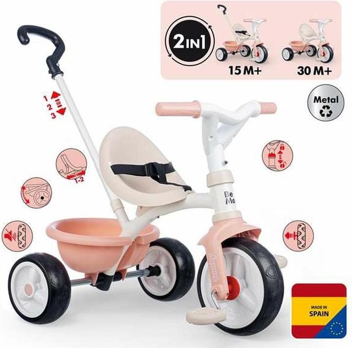 Immagine prodotto Smoby Triciclo Be Move rosa