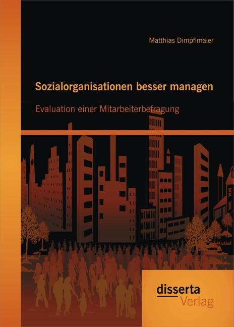 Produktbild Sozialorganisationen besser managen: Evaluation einer Mitarbeiterbefragung (Deutsch, Matthias Dimpflmaier, 2015)