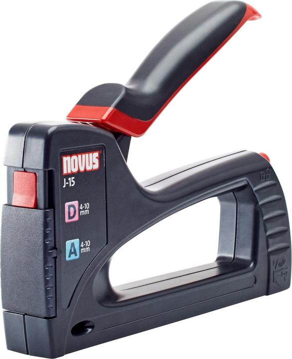 Novus Tools J-15 030-0457 Hand tacker Staple length 4 - 10 mm