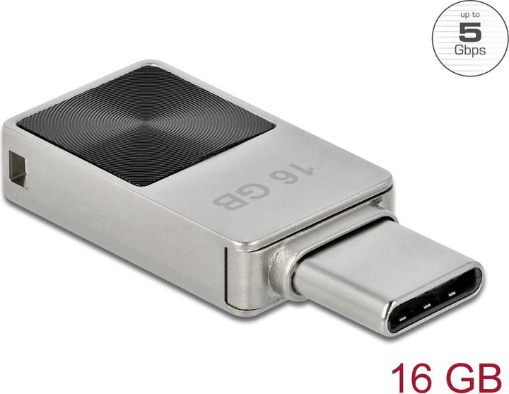 Image du produit Delock Mini clé USB 3.2 Gen 1 USB-C™ 16 GB (16 Go, USB-C, USB 3.1)