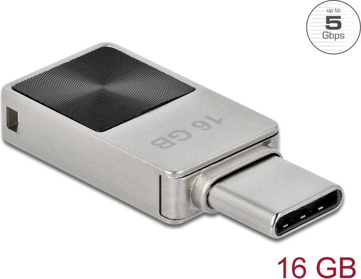 Image du produit Delock Mini clé USB 3.2 Gen 1 USB-C™ 16 GB (16 Go, USB-C, USB 3.1)