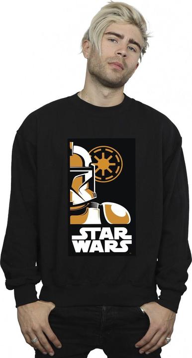 Produktbild Star Wars Stormtrooper Art Poster Sweatshirt (M)