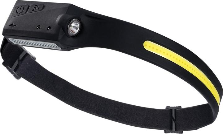 Image du produit Ideoon 2er-Set COB-LED Stirnlampe, 230° Weitwinkel-Beleuchtung, Gestensteuerung, 350 lm (350 lm)