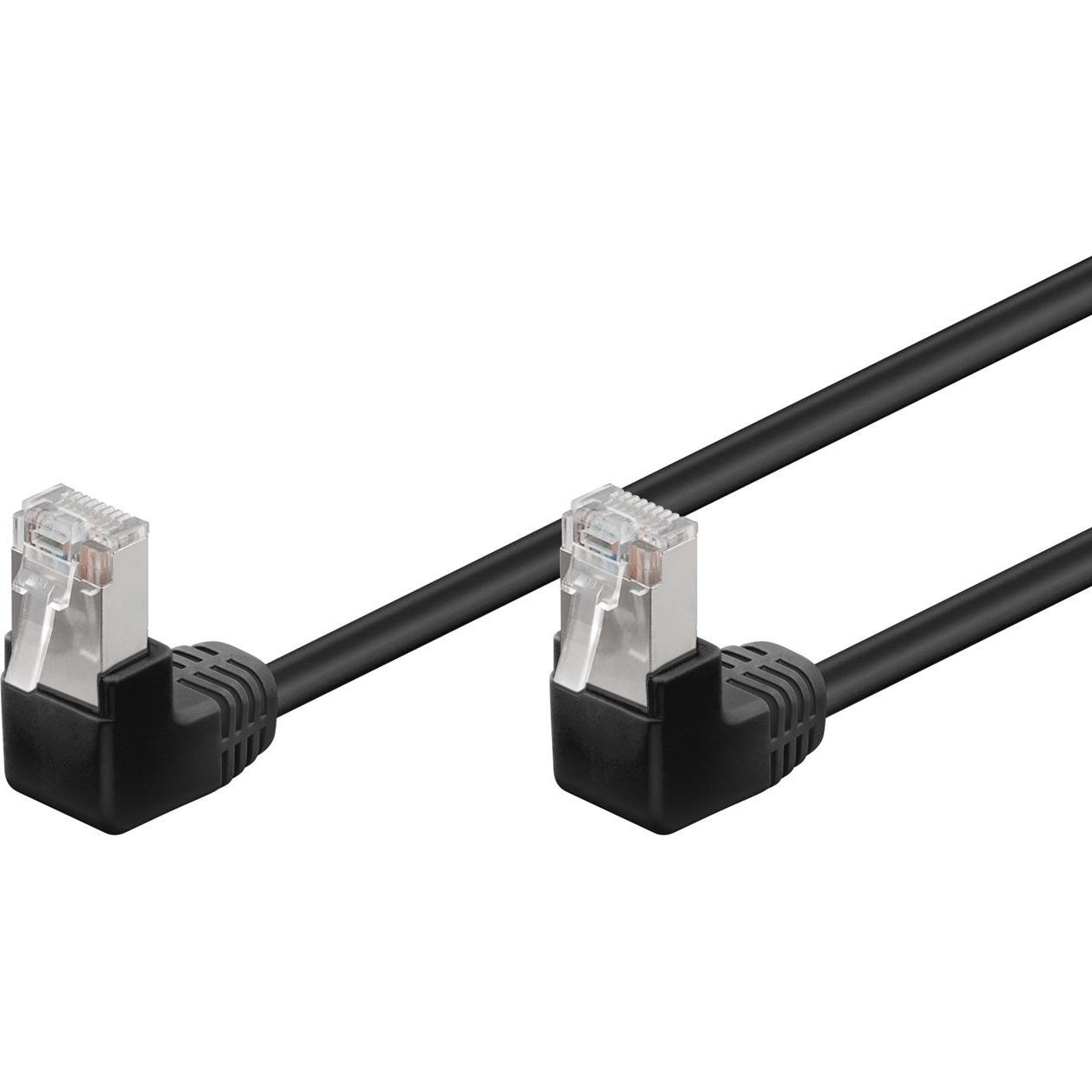 Goobay Netzwerkkabel (F/UTP, CAT5e, 0.25 m), Netzwerkkabel