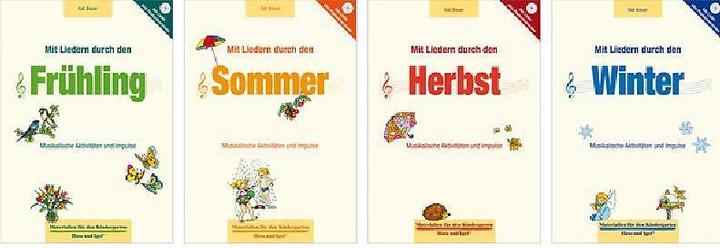 Produktbild Super-Paket Mit Liedern durch die Jahreszeiten (Deutsch, Kati Breuer)