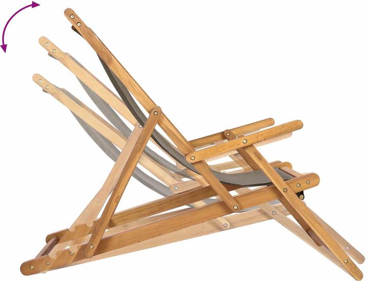 Immagine prodotto vidaXL Liegestuhl (107 cm)