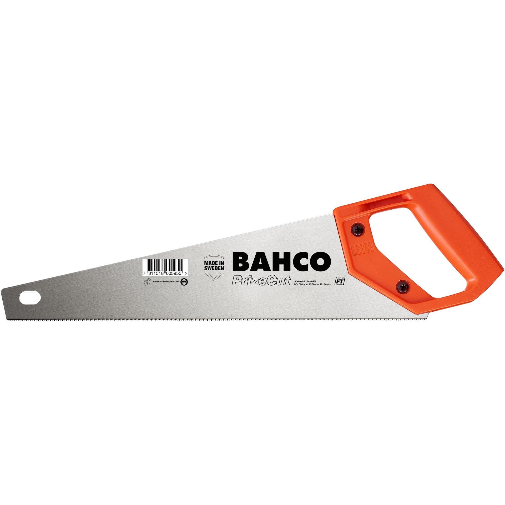Bahco, Handsäge, Handsäge für universellen Gebrauch, für Kunststoffe, Laminate, Holz, Weichmetalle 15/16 ZpZ 14