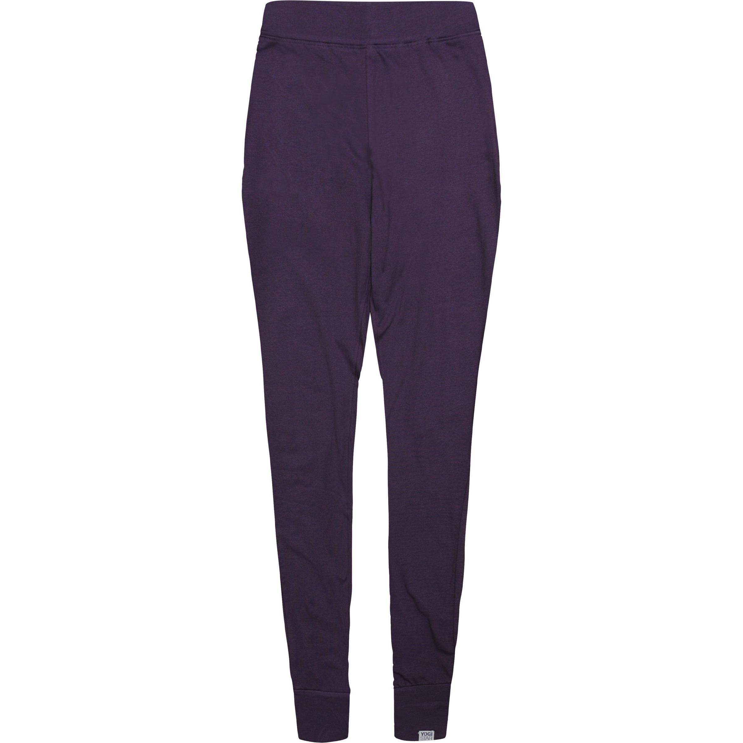 Thumbnail - Yogistar, Damen, Hosen, Yoga Pants Boyfriend, Violett, (XL)