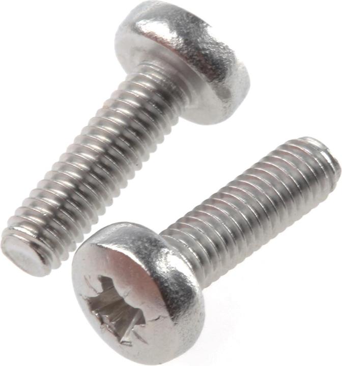 Image du produit Rs Pro ZnPt stl cross pan head screw,M2.5x16mm (1 Vis par pièce)