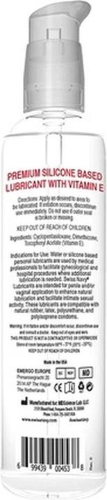 Actual product image Swiss Navy Silicones (237 ml)