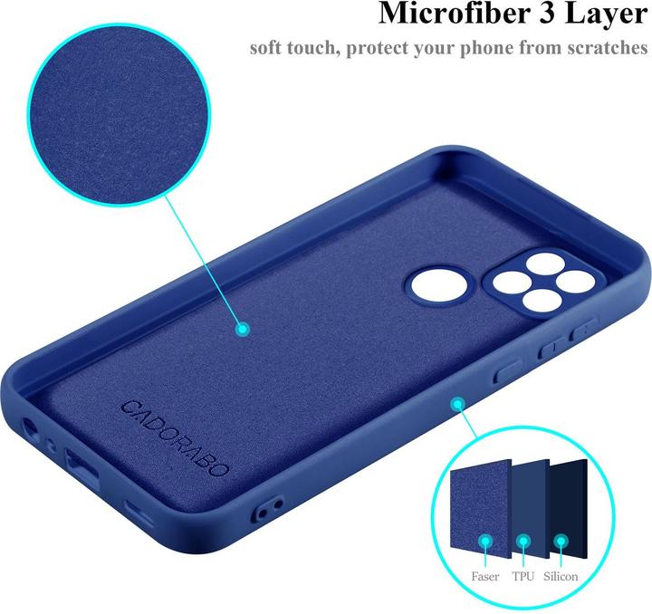 Image du produit Cadorabo Housse pour OPPO A15 / A15s TPU avec design Liquid Protection (Oppo A15)