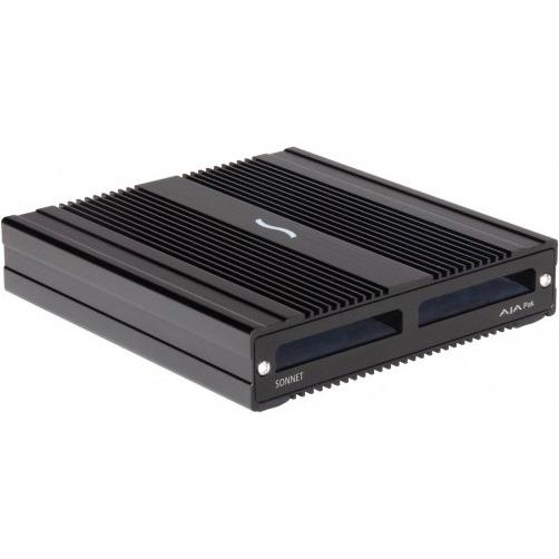 Sonnet SF3 Series - AJA Pak Media Thunderbolt Pro Card Reader (Thunderbolt 3), Speicherkartenlesegerät, Schwarz