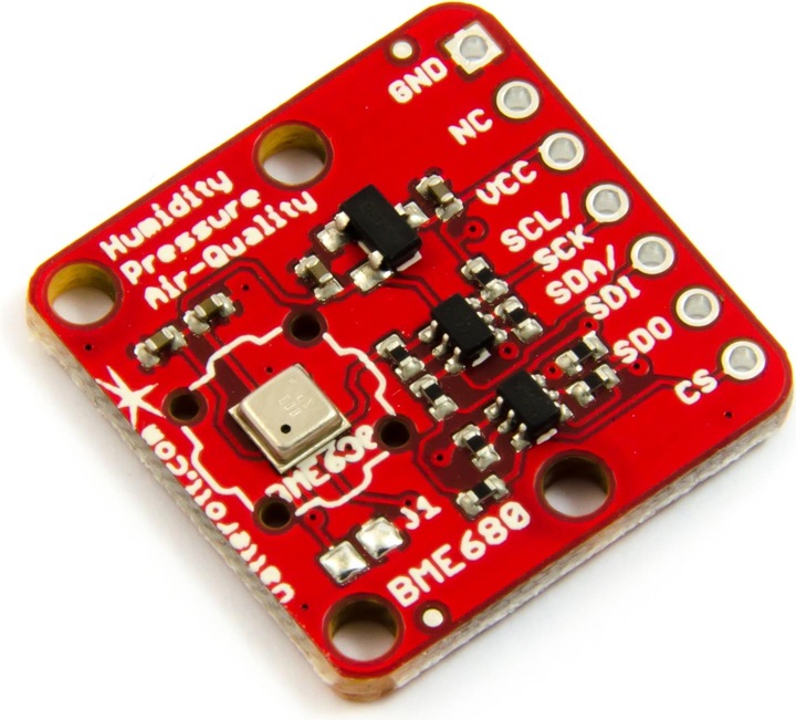 Produktbild Watterott BME680 Breakout Luftfeuchtigkeits-, Druck-, Temperatur- & Luftgütesensor