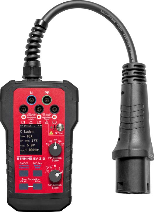 Immagine prodotto Benning Tester per scatole a muro (CAT II 300V, Multimetro portatile)