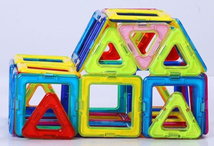 Actual product image No Name MAGNETIC CONSTRUCTION SET 525050202