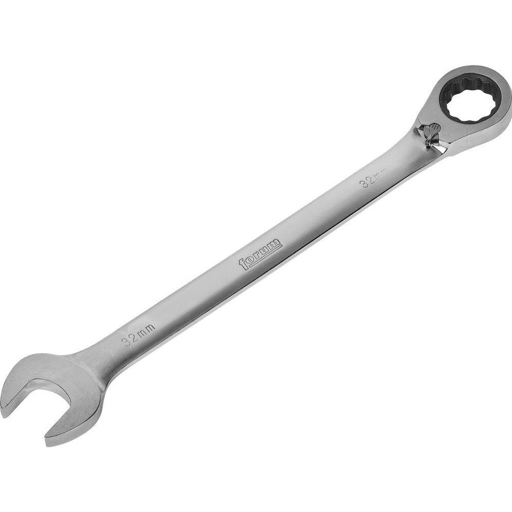 Forum, Schraubenschlüssel, Maulschlüssel mit Ringratsche 32 mm umschaltbar (32 mm)