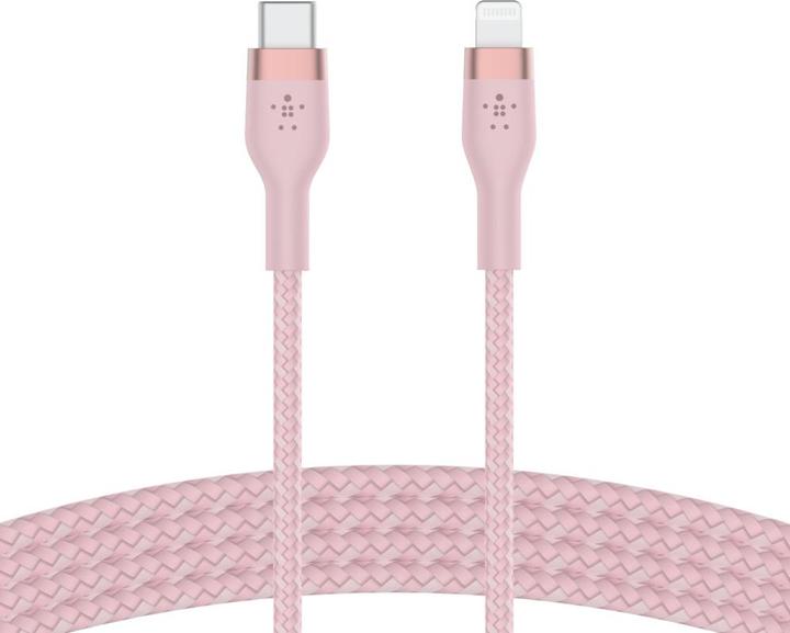 Produktbild Belkin USB-C - Lightning USB Cable 2m Pink (CAA011BT2MPK) (2 m, USB 2.0)