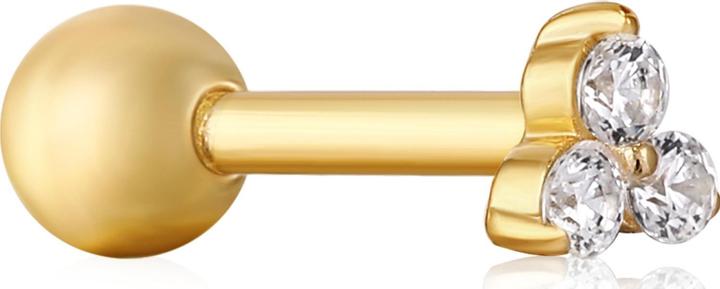 Immagine prodotto Ania Haie Orecchini Trio Sparkle Barbell 925 Sterling Silver (Argento 925)