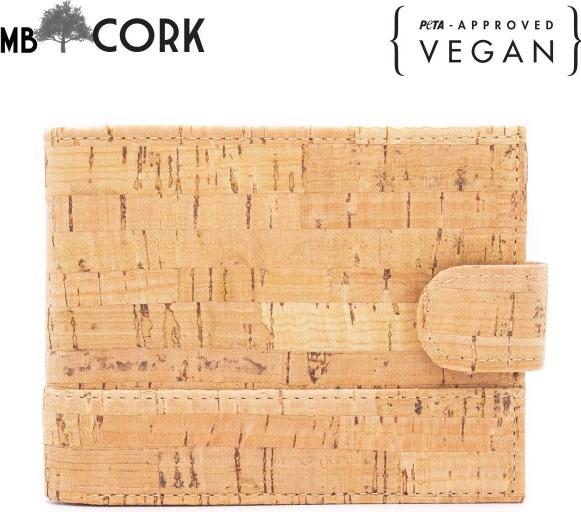 Produktbild MB Cork Brieftasche aus natürlichem, rustikalem Kork