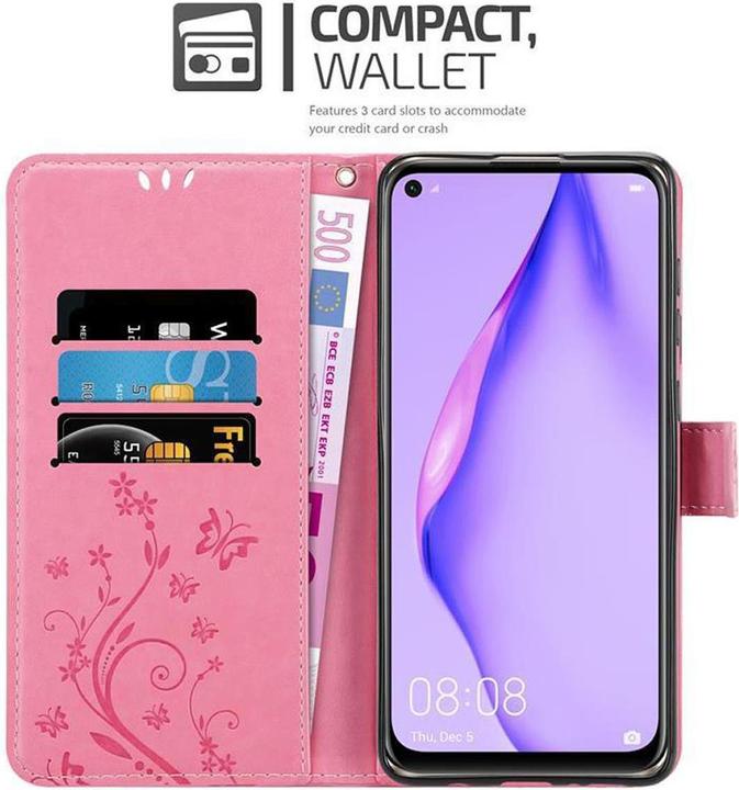 Produktbild Cadorabo Flower Book Cover (Huawei P40 Lite)