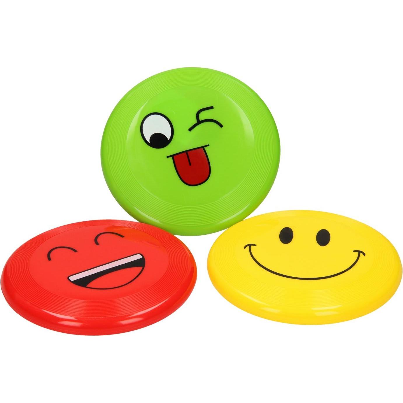 Frisbee Smile-Gesicht