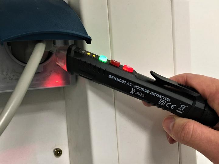 Produktbild LABS Messgeräte-Set, Steckdosentester + Spannungsprüfer