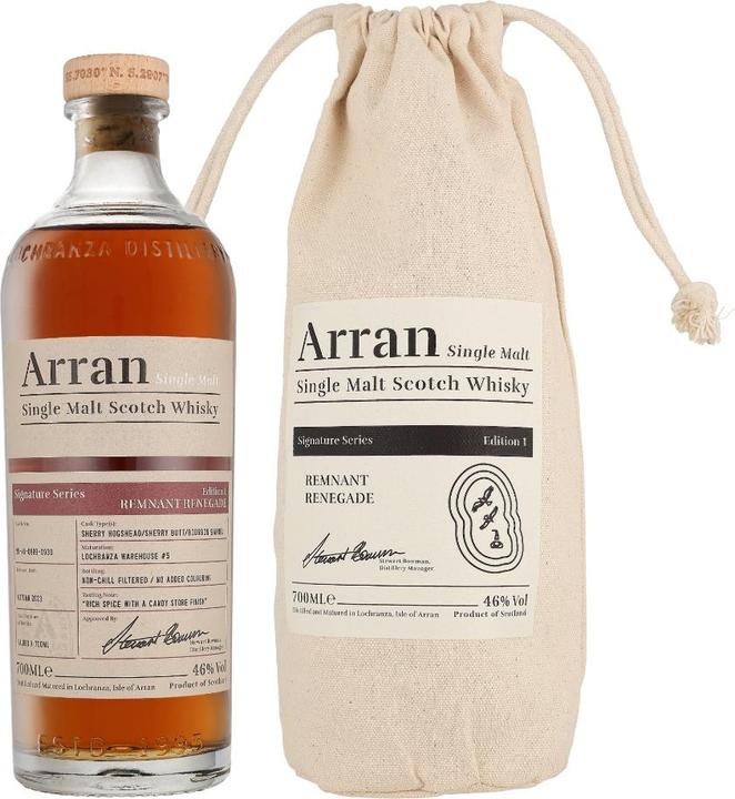 Produktbild Arran Distillery Remnant Renegade (Single Malt, 1 x 70 cl)