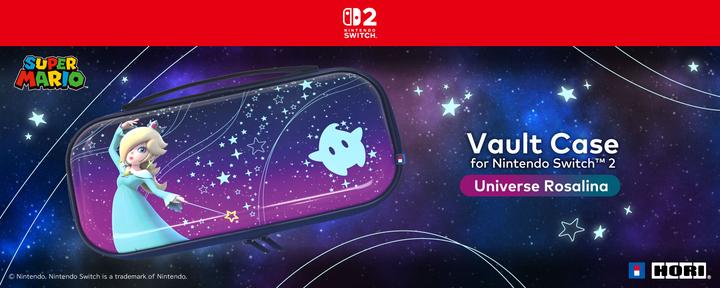 Actual product image HORI NSW2 Tasche Vault Case Premium Etui Uni. Rosalina (Switch, Switch 2, Switch OLED)