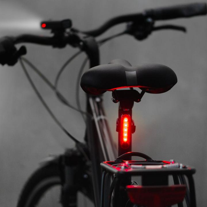 Produktbild Wozinsky WSBLB1 USB-C-Fahrradlichtset vorne und hinten – schwarz