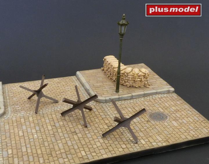 Image du produit Plus Model Display base – Cobblestone street intersection