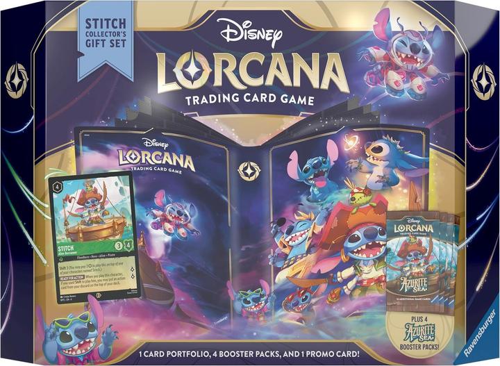 Actual product image Disney Lorcana: Azurite Sea - Stitch Collector's Gift Set -E- (English, Box Set & Collection)