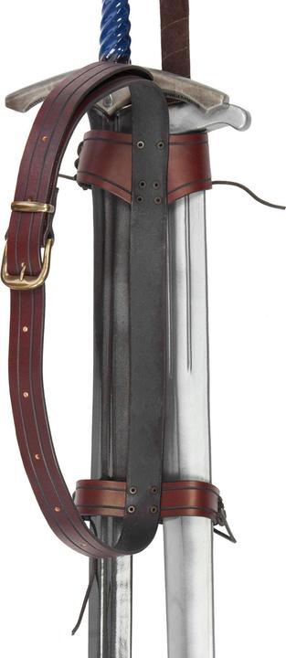 Actual product image Andracor Rückenschwerthalter - Kundschafter zweifach