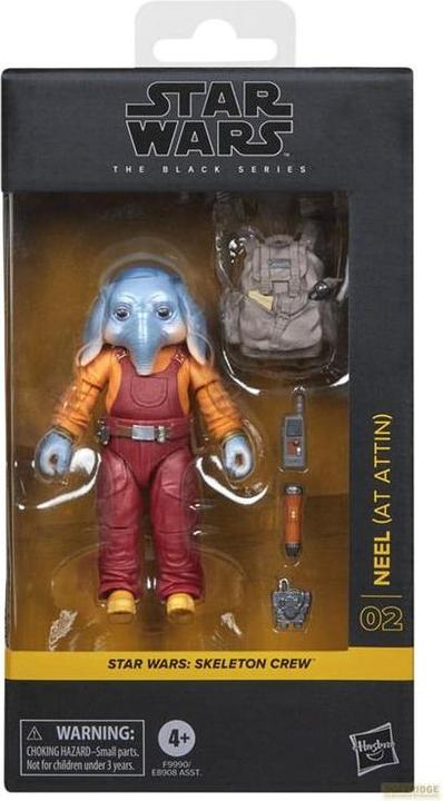 Actual product image Hasbro Star Wars The Black Series Neel (At Attin) Skeleton Crew 15-cm Action Figure